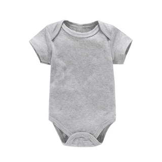 ทารกแรกเกิด บอดี้สูททารกสีพื้น สายมินิมอล พาสเทล ผ้าฝ้าย Cotton 100 เนื้อนิ่ม บอดี้สูทเด็กสีพื้น