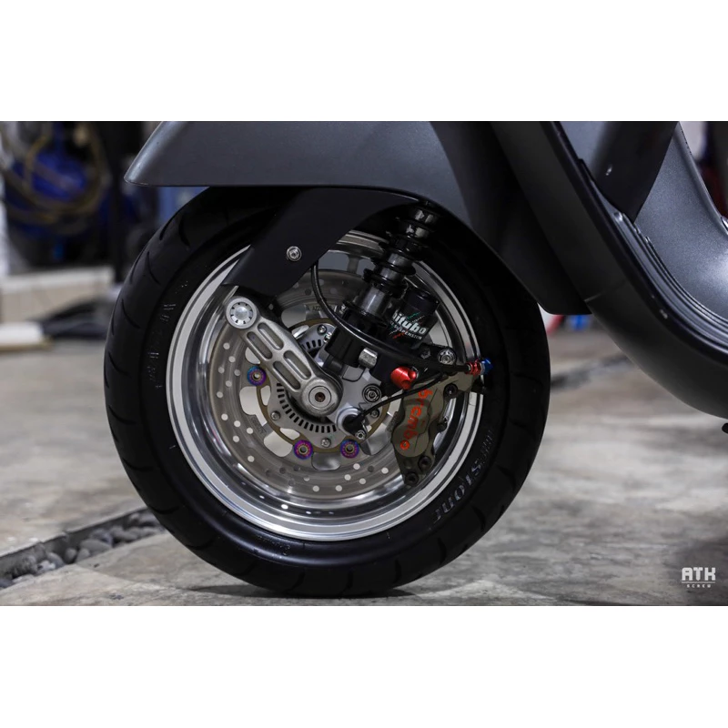 น็อตจานเบรค สแตนเลส Vespa รุ่นมี ABS thumbnail 8