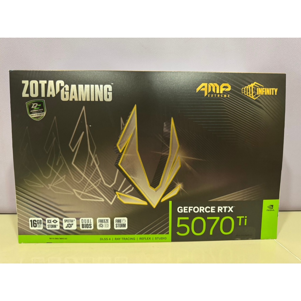 ZOTAC GAMING GeForce RTX 5070Ti AMP Extreme INFINITY ของใหม่ ประกันไทย