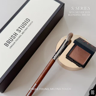 BRUSH STUDIO SF16 Silver Fox Blending Brush แปรงแต่งตาขนจิ้งจอกเงิน