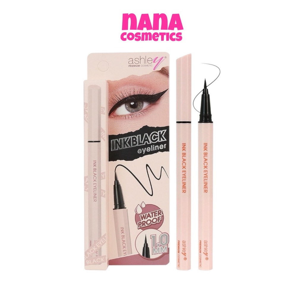 A-449 แอชลี่ย์ อิงค์ แบลค อายไลเนอร์ Ashley Ink Black Eyeliner