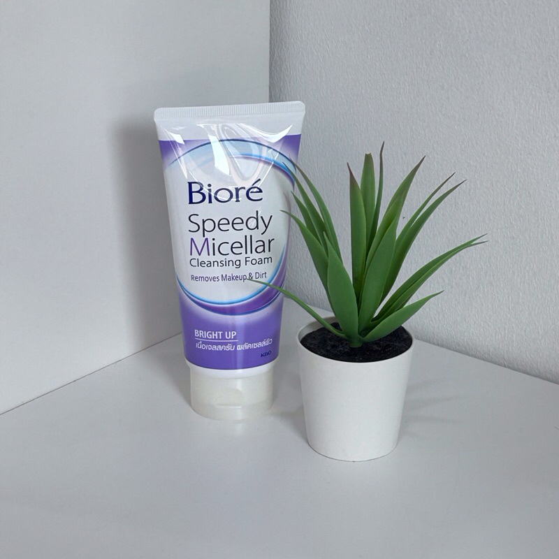 BIORE Speedy Micellar Cleansing Foam โฟมล้างหน้า (90g)