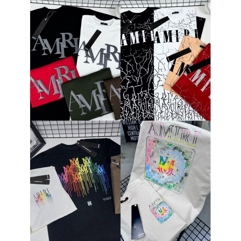 เสื้อยืดoversizeรุ่นAMIRI66