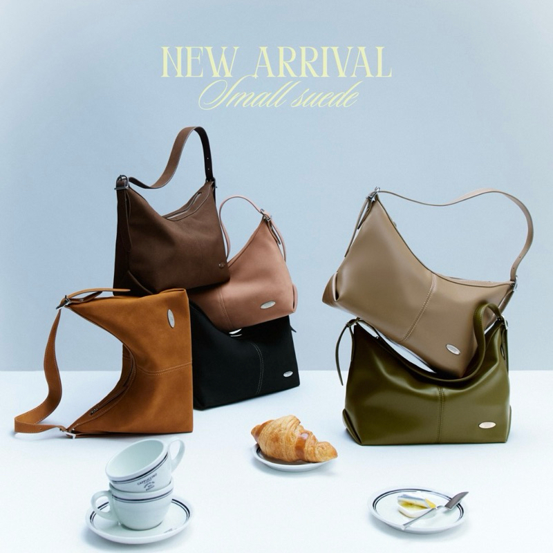 MADAM PEONY กระเป๋าสะพายข้าง กระเป๋าสะพายครอสบอดี้ (ไซส์เล็ก) รุ่น SMALL SUEDE
