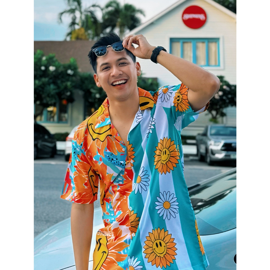 เสื้อฮาวาย TDOUBLEU Fake Smile Beach
