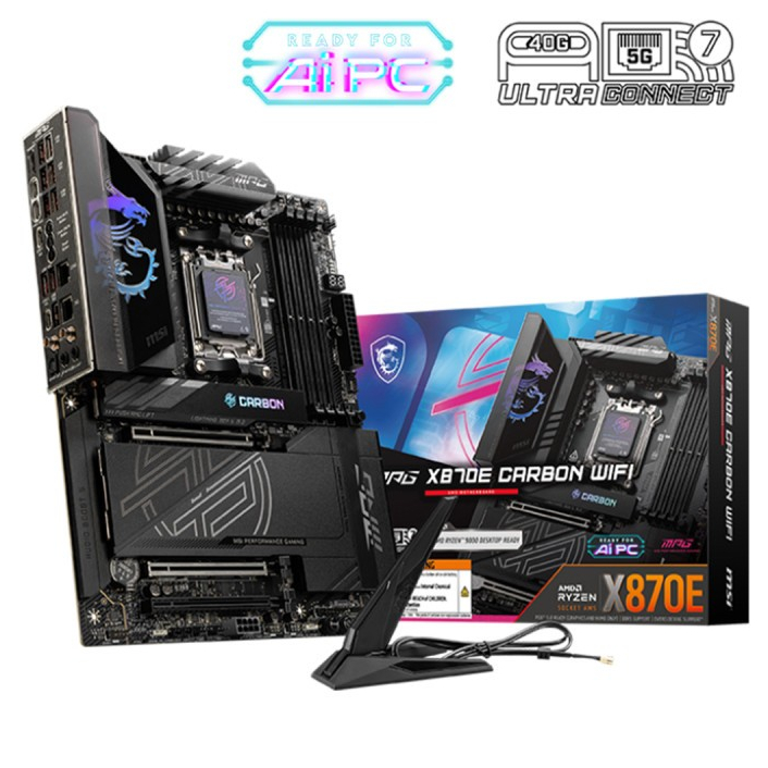 MSI MPG X870E CARBON WIFI AM5 MAINBOARD
