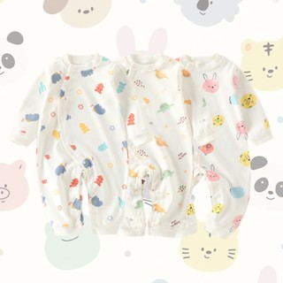 เสื้อผ้าเด็กแรกเกิดแขนยาว ชุดเด็กอ่อน ชุดนอนเด็กอ่อน บอดี้สู…