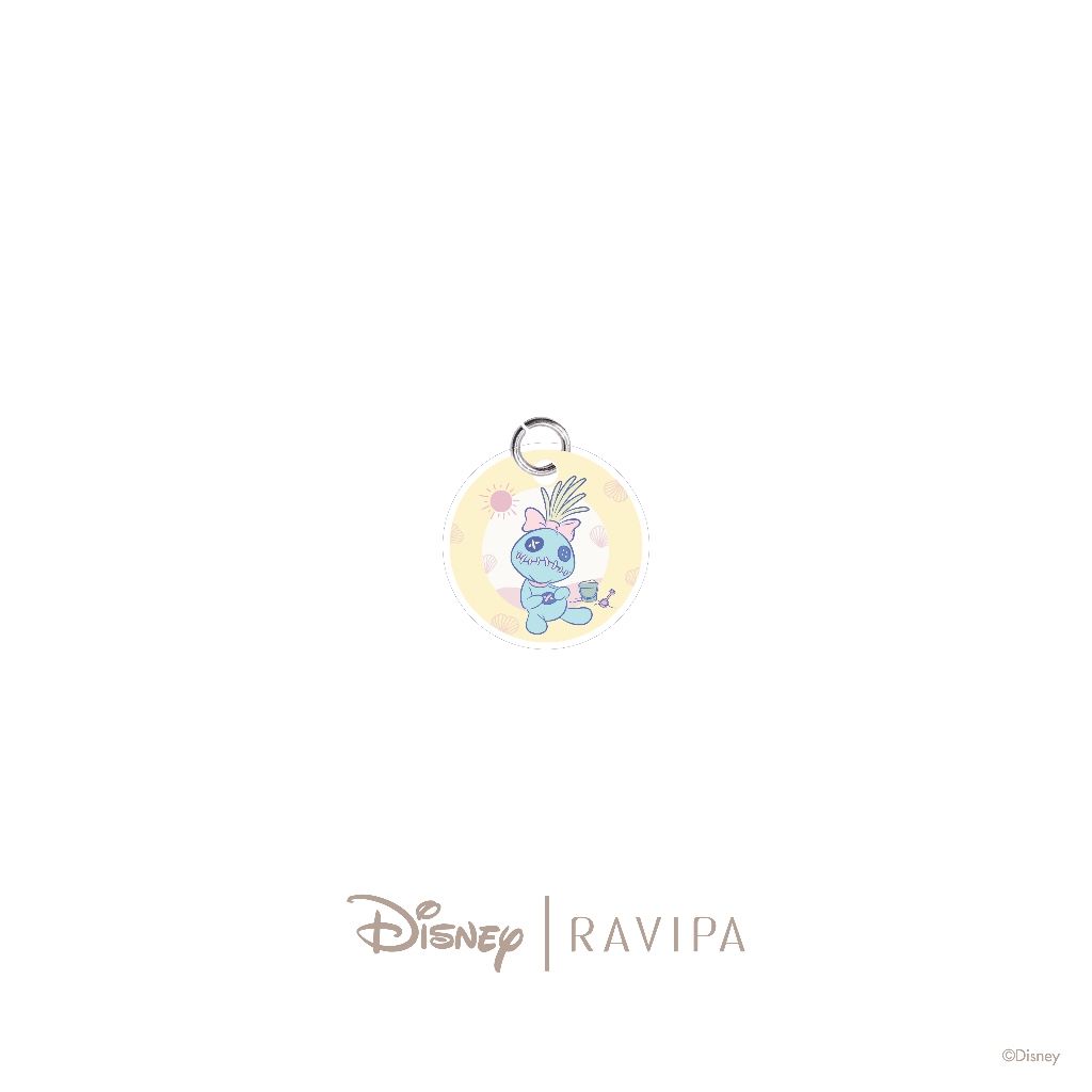RAVIPA | Disney Stitch Scump Charm - พวงกุญแจ
