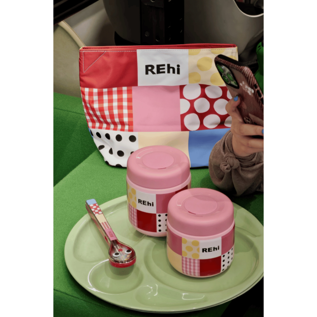 REhi Picnic Party ชุดกล่องข้าวพกพา แยกชิ้นได้ ของแท้จากแบรนด์