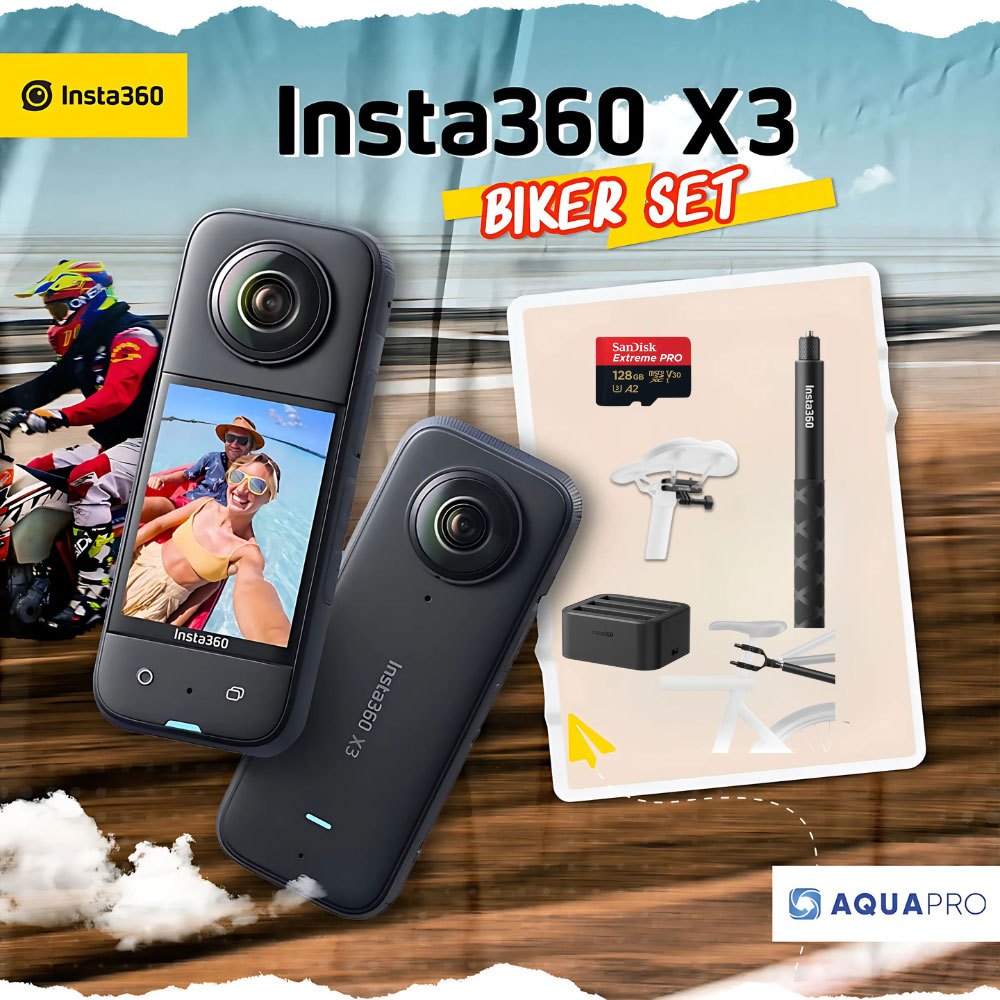 Insta360 X3 Bike Set ประกันศูนย์ไทย