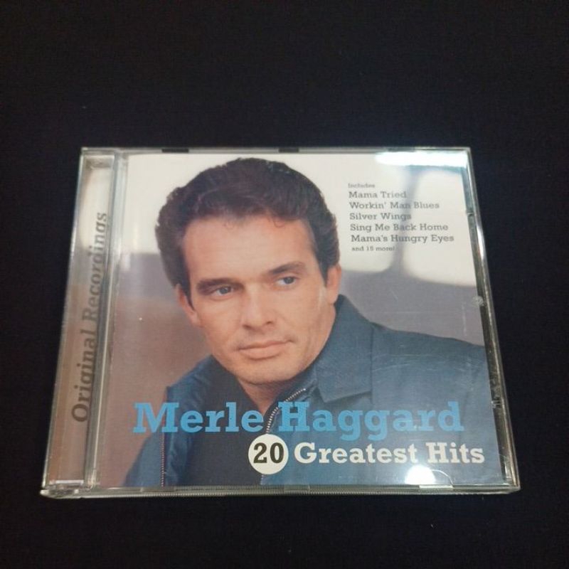 Cd ซีดีเพลง Merle Haggard : 20 Greatest Hits