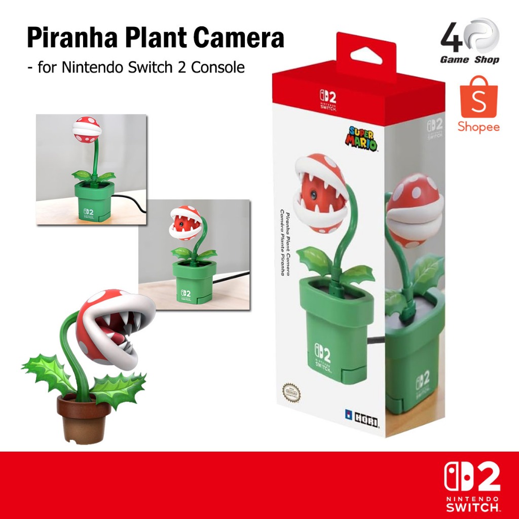 Nintendo Piranha Plant Camera for Nintendo Switch 2 (NSW2) (NSW2 Camera) (Hori)