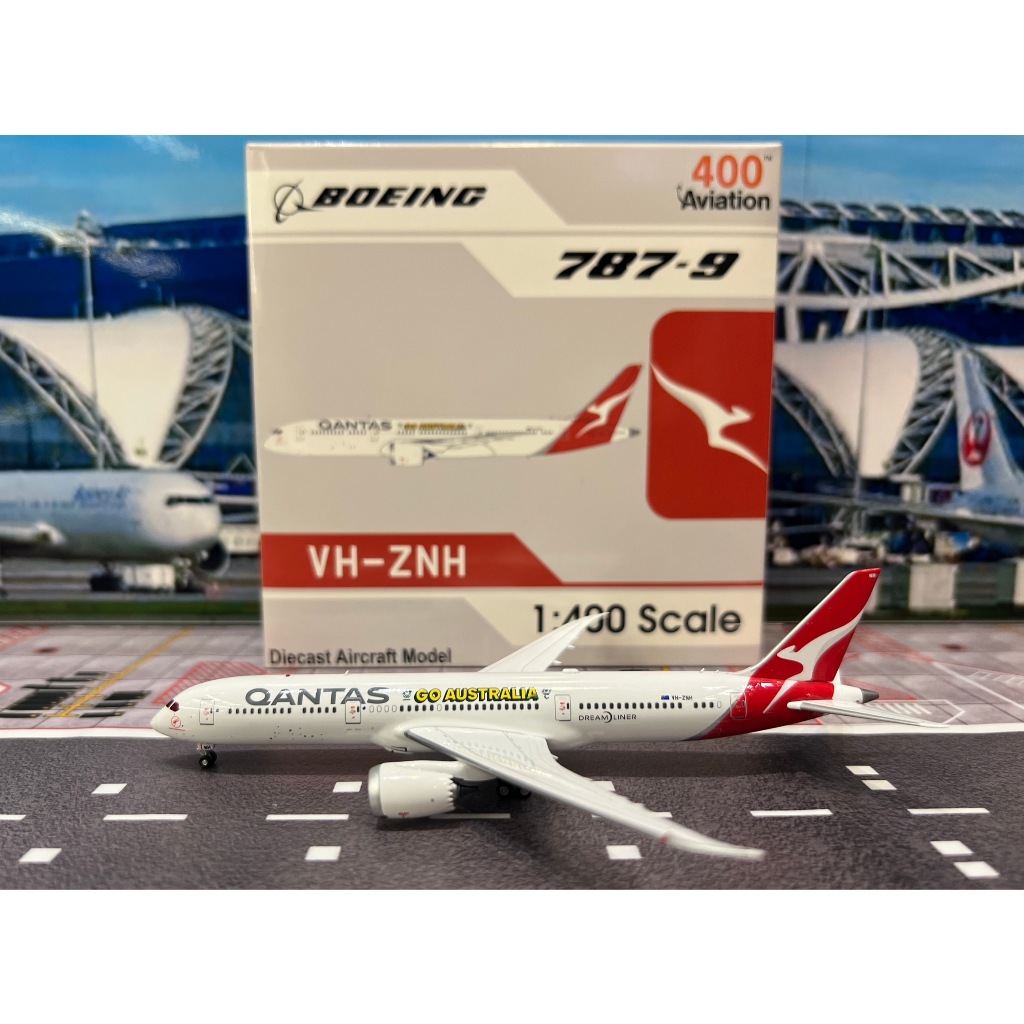 Aviation [AV4259] 1:400 Qantas 787-9 "Go Australia" VH-ZNH