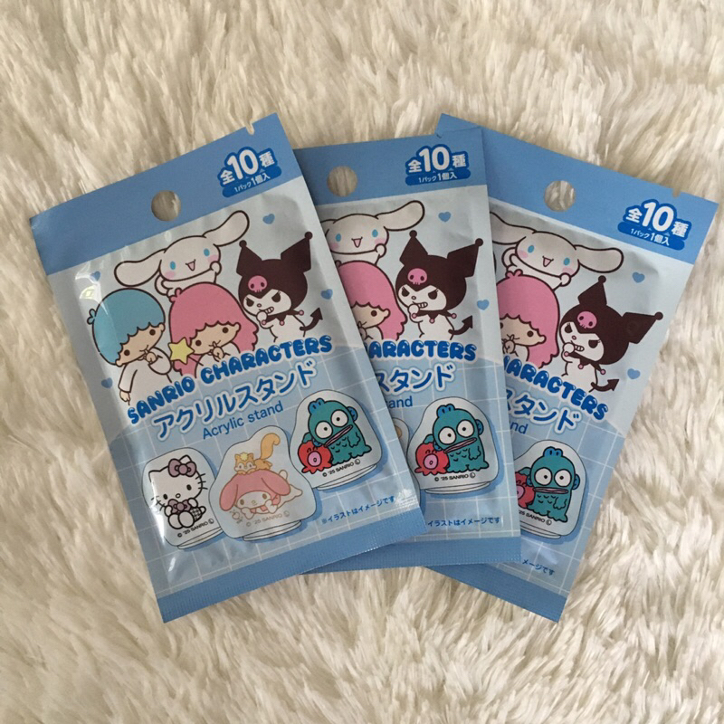 สแตนสุ่มซานริโอ้ ซองสุ่ม 10 แบบ Acrylic Stand Sanrio characters น่ารัก แพค 1 ชิ้น (พร้อมส่งในไทย)