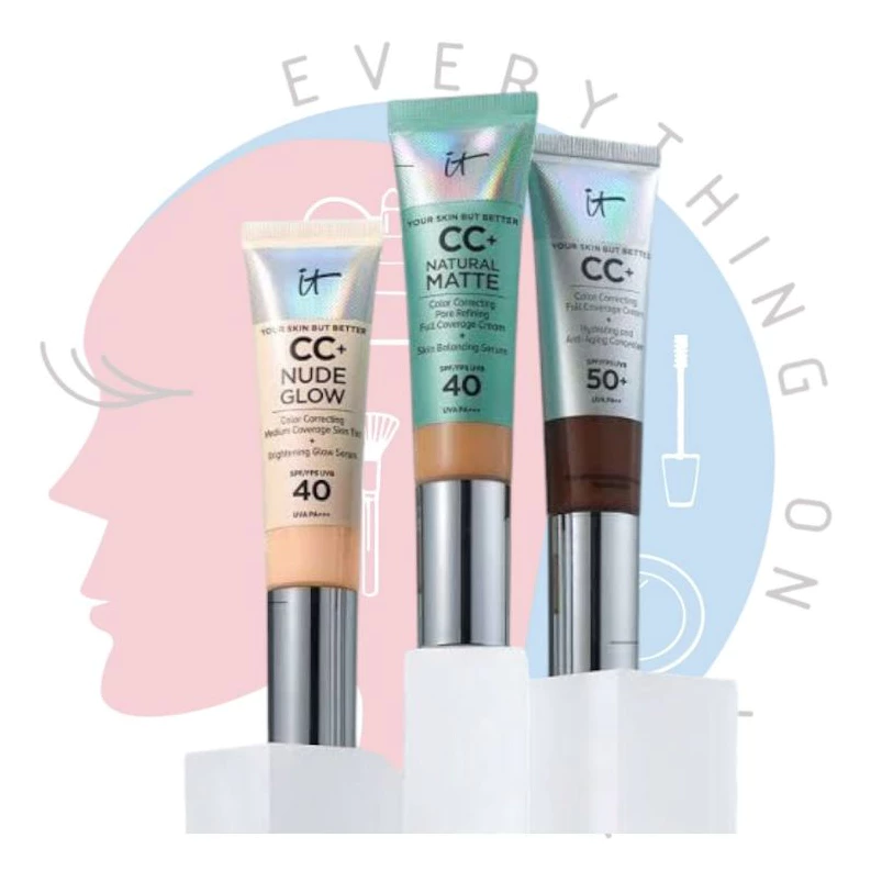[พร้อมส่ง] IT Cosmetics Your Skin But Better CC Cream with SPF50 / Nude Glow SPF40 / Matte SPF40