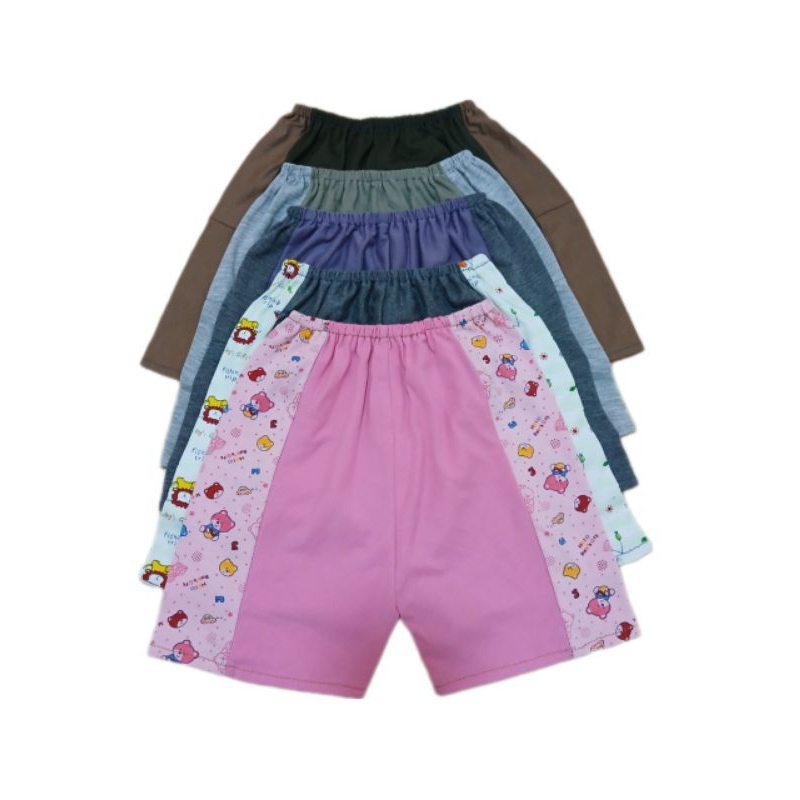 กางเกงขาสั้นเด็ก ลายข้าง ยกโหล/12 ตัว อายุ 1 - 3 ปี - รูปที่ 3
