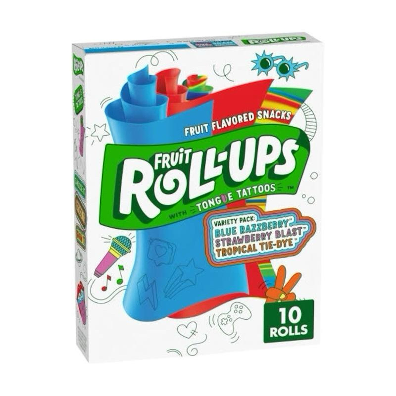 Fruit Roll Ups Variety Pack Candy 141g - Box of 10