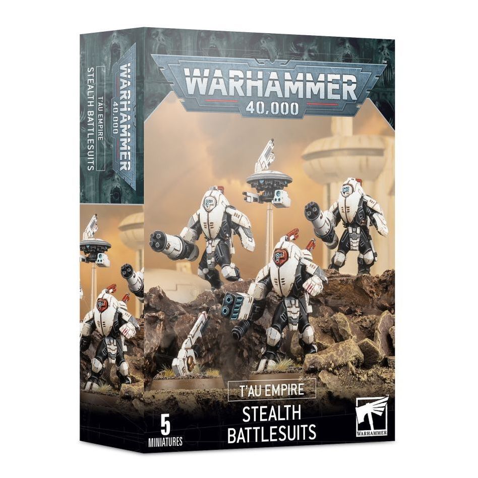 Warhammer 40k : Tau Empire : Stealth Battlesuits