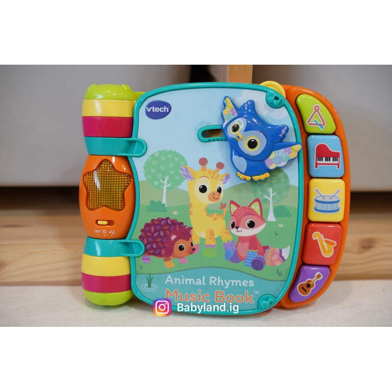 VTech วีเทค หนังสือเพลง Musical Rhyme book เสียงติดครบทุกหน้า