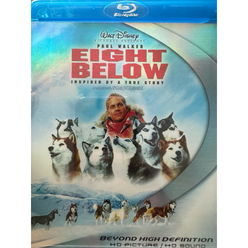 Eight below bluray มือ2 ไม่มีไทย แผ่น usa