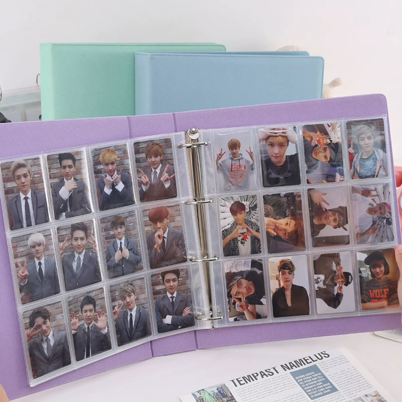 (พรีออเดอร์) แฟ้มใส่การ์ด 12 ช่อง 50 แผ่น