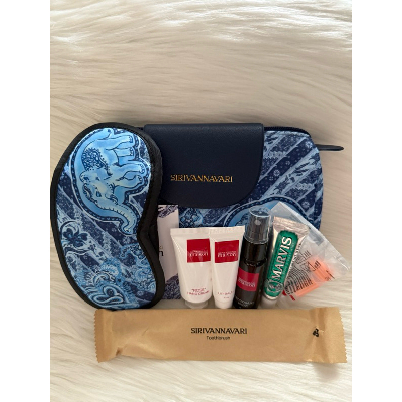 Amenities Kit จากการบินไทย สำหรับชั้น Bissiness class