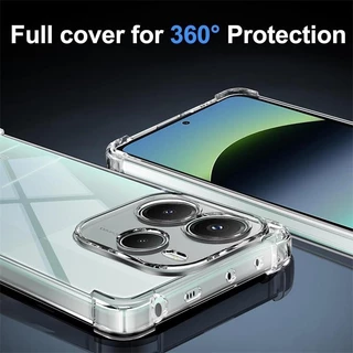 พร้อมส่ง ตรงรุ่น Realme 14/14Pro 5G C75 C75X C63 C61 C53 C51 C67 C65 Note60 Note50 เคสใสกันกระแทก เคสโทรศัพท์ 018
