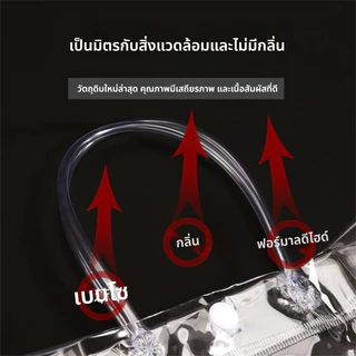 กระเป๋าถือ PVC แบบพลาสติกใส สำหรับทำเป็น ถุงของขวัญ ถุงสังฆทาน