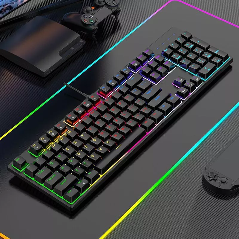 คีย์บอร์ดเกมมิ่ง Mechanical Backlit แบบมีสาย thumbnail 5