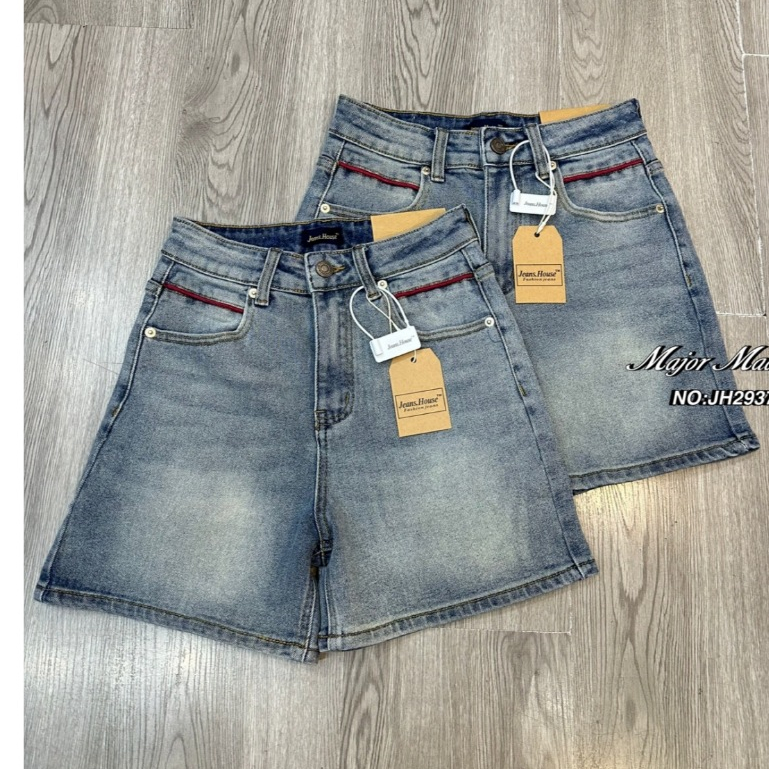 JH2937# กางเกงยีนส์3ส่วน