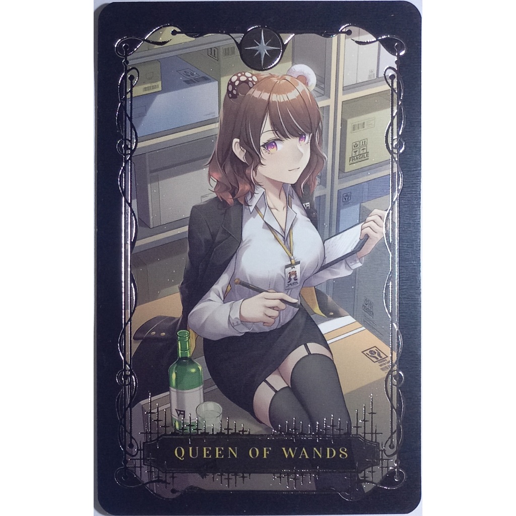 การ์ดสะสมลาย Vtuber ไพ่ทาโร่ต์ Algor Arcana
