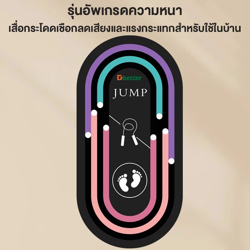 เสื่อโยคะ Yoga mat 7 มิลลิเมตร กันลื่น thumbnail 7