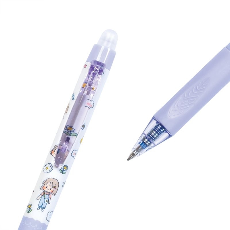 Quantum ปากกาเจลลบได้ Sibbil and Flower ขนาด 0.5 มม. หมึกน้ำเงิน (ราคาต่อ 1 ด้าม) - รูปที่ 2