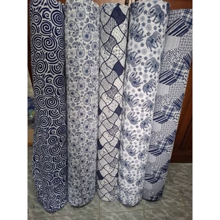 ผ้าฝ้าย พร้อมส่ง ตัดชิ้นยาวได้ พิมพ์ลาย กว้าง 110-115ซม