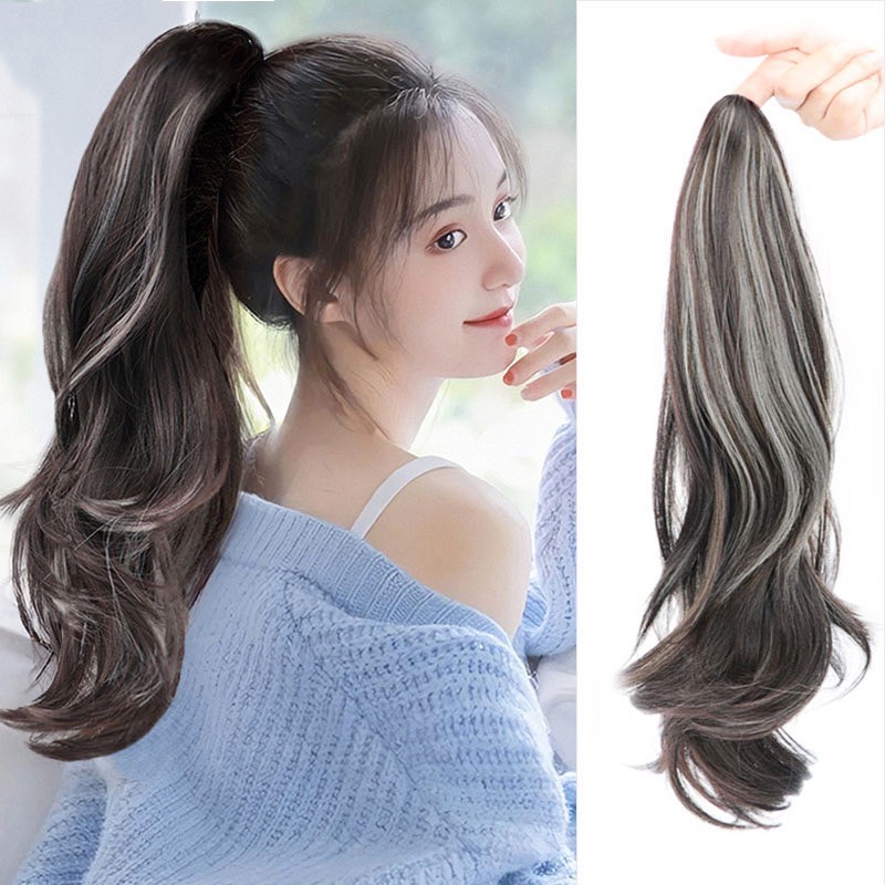 HAIRPIECE แฮร์พีซ ผมปลอม แบบกิ๊ฟหนีบ วิกผมหลากหลายแบบ ทำจากไหมนิ่มพิเศษ สินค้าพร้อมส่ง