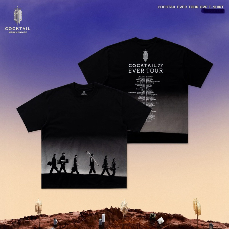 COCKTAIL 77 EVER TOUR Collection มือ2 สภาพใหม่ ใส่ 1ครั้ง