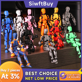 ฟิกเกอร์ที่มีการเคลื่อนไหวเต็มรูปแบบ  หุ่นยนต์พิมพ์ 3D โชคดี…