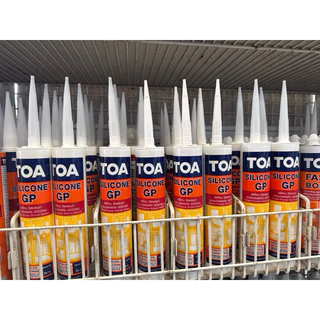ทีโอเอ ซิลิโคน ซีลแลนท์ จีพี 280ML | TOA Silicone Sealant (GP) มีให้เลือก4สี lotใหม่