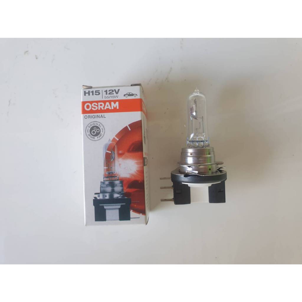 หลอดไฟ H15 12V 55/15W OSRAM แท้ๆ หลอดละ 350บาท