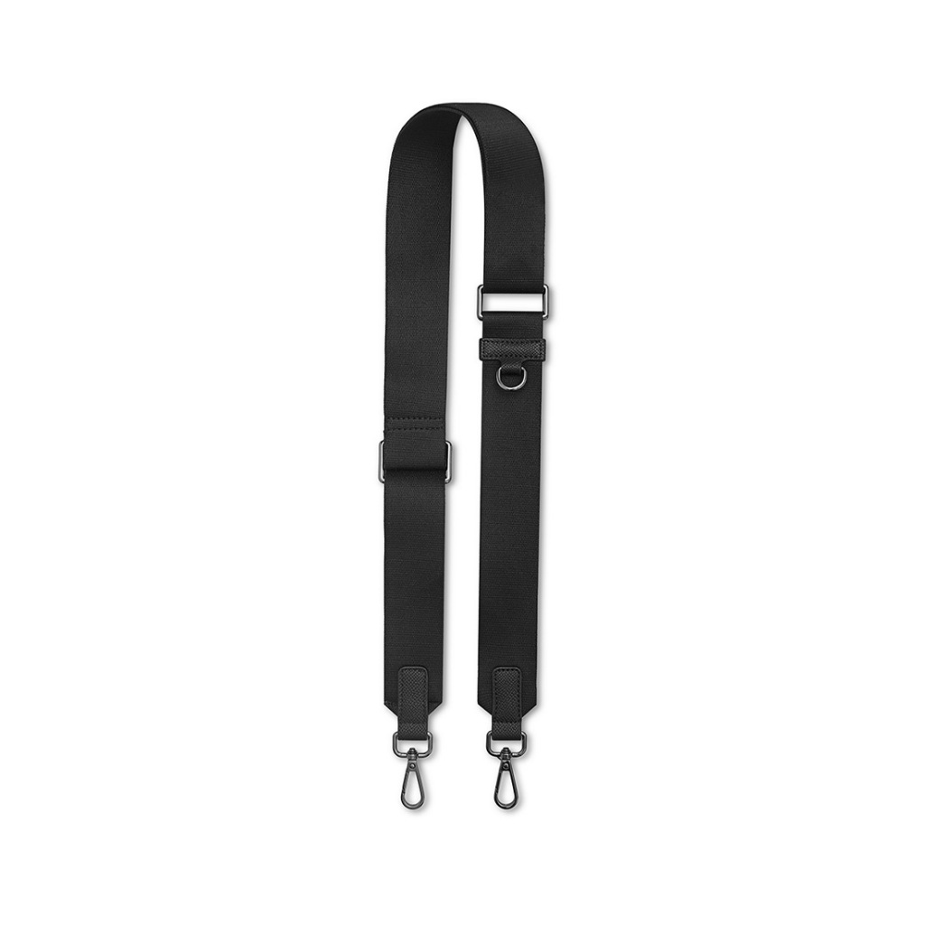 DAPPER กระเป๋าสะพายข้าง Nylon Crossbody Bag + Mini Pouch สีดำ (BY7/BK/1027PN)