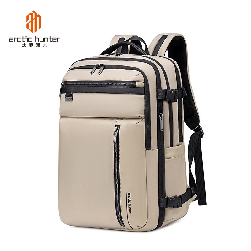 รุ่นใหม่✨ Arctic Hunter กระเป๋าเป้สะพายหลัง กระเป๋าโน้ตบุ๊ค แบบใหม่ล่าสุดผ้ากันน้ำ รุ่น B00833