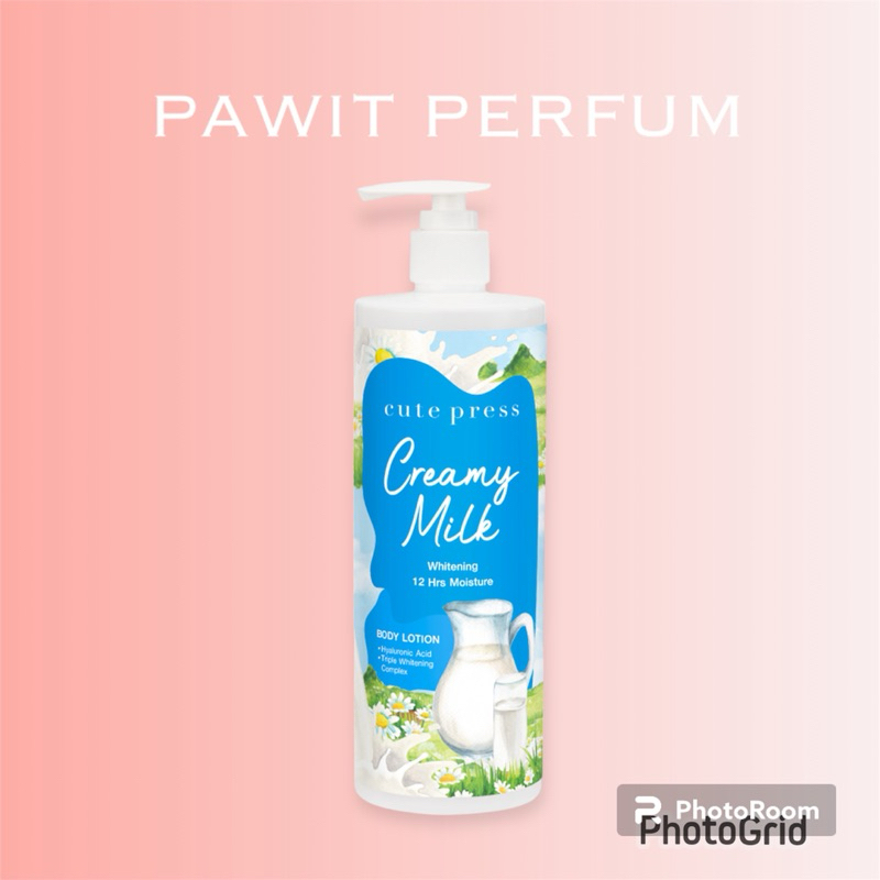 Cute Press Creamy Milk Whitening Body Lotion 490ml