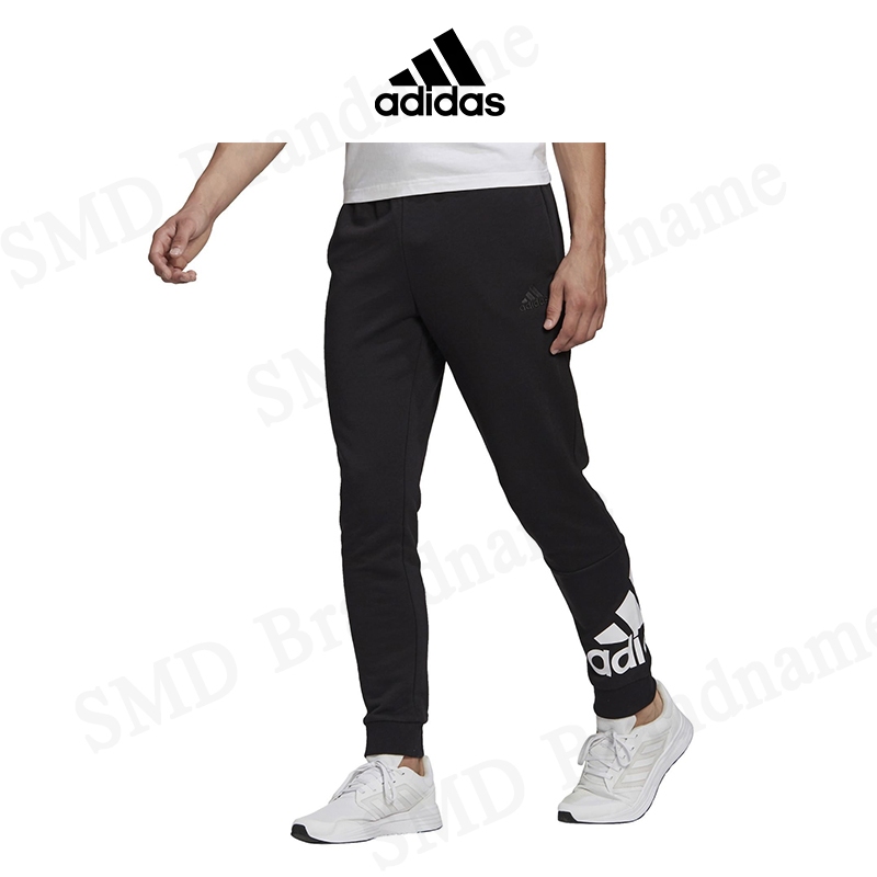 Adidas กางเกงลำลองขายาว รุ่น Essentials French Terry Tapered Cuff Logo Joggers Code: GK8968