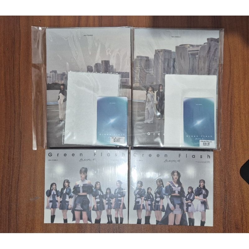 BNK48 18th Single Photoset  JacketA/B  Green Flash ไม่แกะ/แกะแล้ว มีเก็บปลายทาง