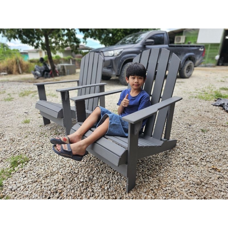 เก้าอี้ Adirondack เท่ๆ ไว้นั่งชิวๆกับเพื่อนๆสไตล์แคมป์ปิ้ง