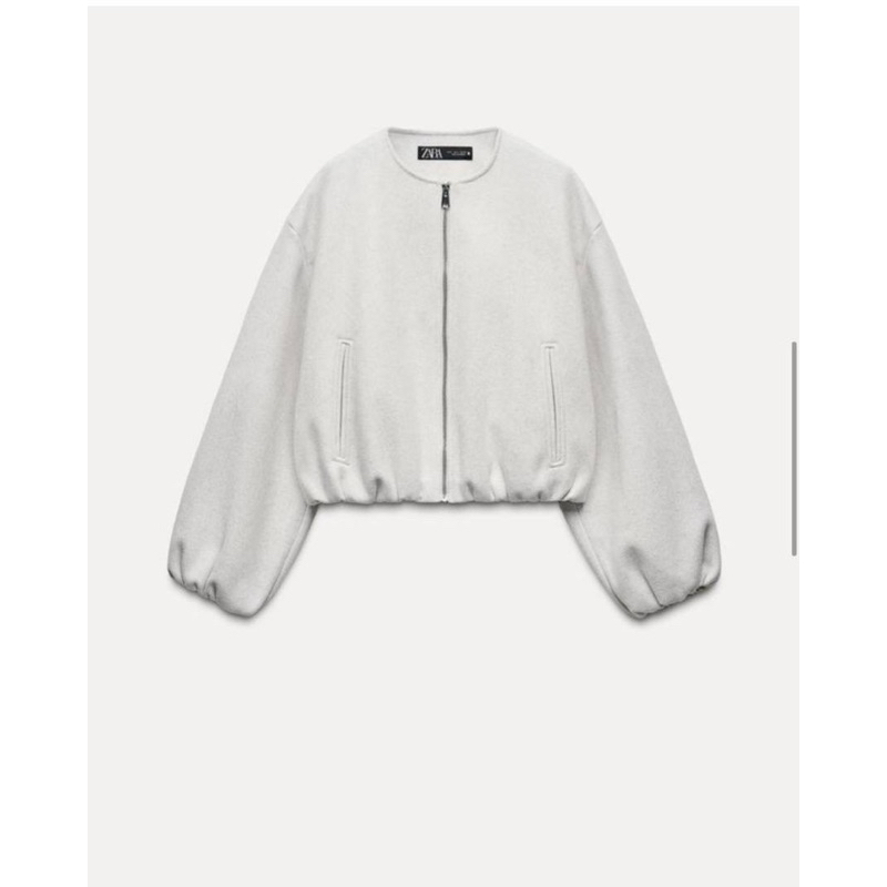 ZARA JACKET ของแท้พร้อมส่ง รุ่น Soft Bomber Jacket