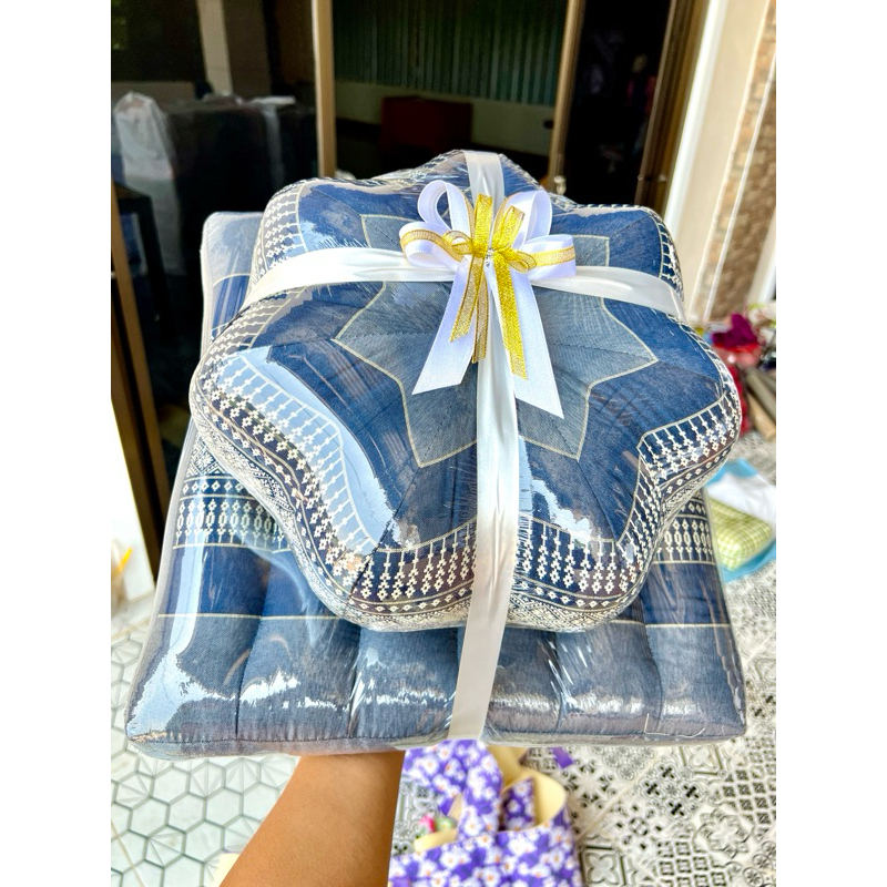 (ลดราคา)ของรับไหว้เครื่องสมมา ฟักทอง+เบาะ/ผ้าถุง/ผ้าขนหนู/ผ้าขาวม้า/โสร่ง