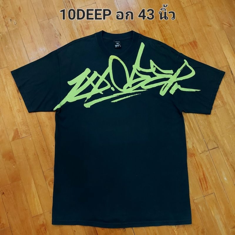 เสื้อยืดคอกลม 10DEEP อก 43 นิ้ว