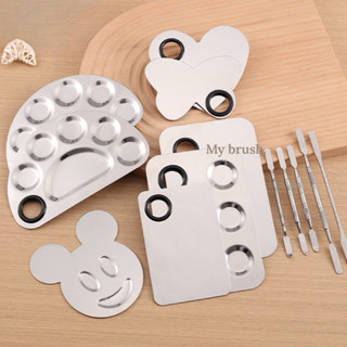 (ส่งด่วน) Makeupbrush ร้านไทยแท้ รวมถาดใส่รองพื้น ถาดผสมรองพ…