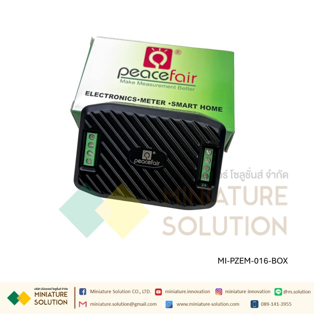 PZEM-016 pzem AC ดิจิตอลมิเตอร์ โมดูลวัดระบบไฟฟ้า AC 100A 80-260V Energy Meter AC 10A Voltage Curren